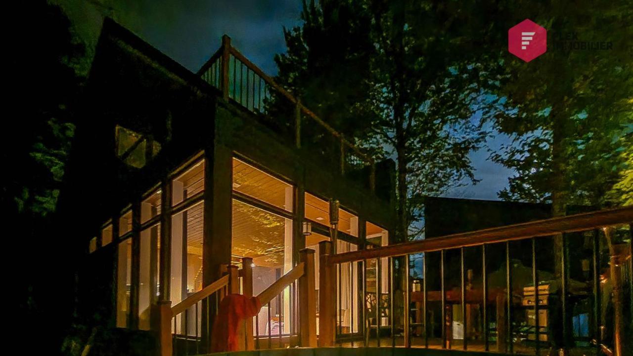 The Marco-Polo Of Portneuf - Open On Nature - Private Spa Pool Sauna Pont-Rouge Exterior foto