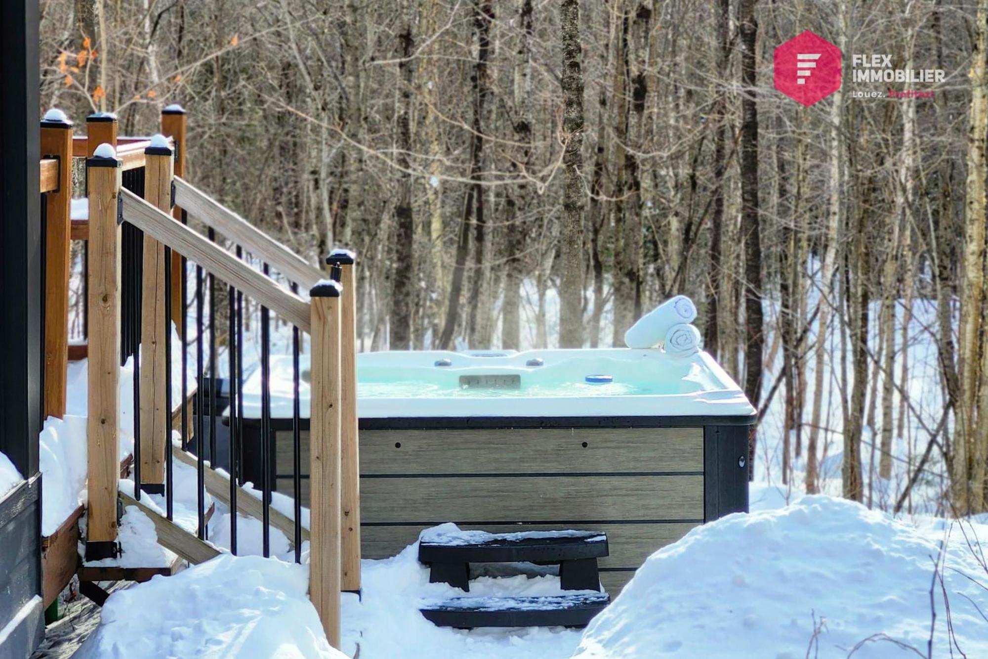 The Marco-Polo Of Portneuf - Open On Nature - Private Spa Pool Sauna Pont-Rouge Exterior foto